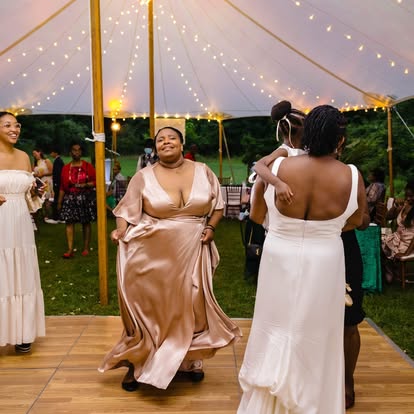 Dancing under canvas