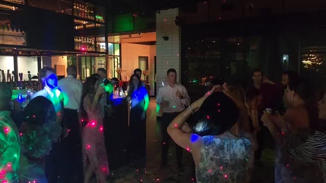 The lounge comes alive